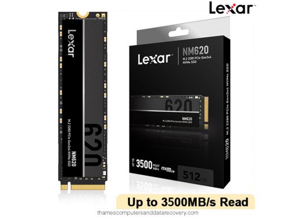 Lexar 512GB NM620 M.2 2280 NVMe SSD UPTO 3500MB/s